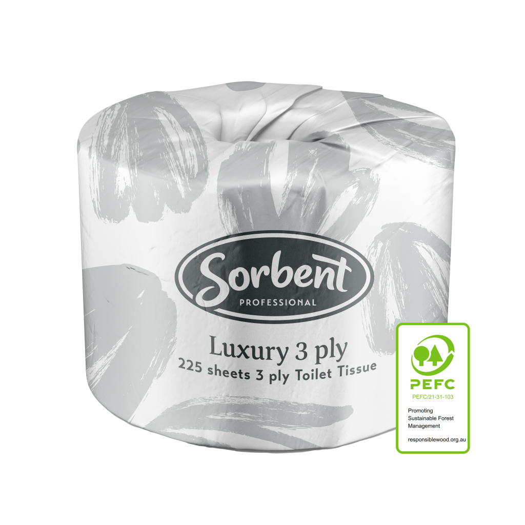 Luxury Toilet Tissue 3ply 225 sheets 25001 - Sorbent® Professional